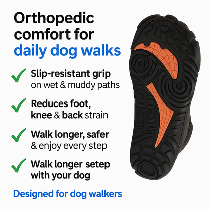 Explorer – All-Day Comfort & Weather-Ready Shoes for Dog Walkers