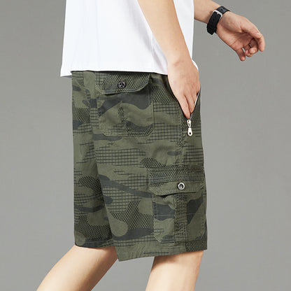 North Royal 100% Cotton Camo Shorts