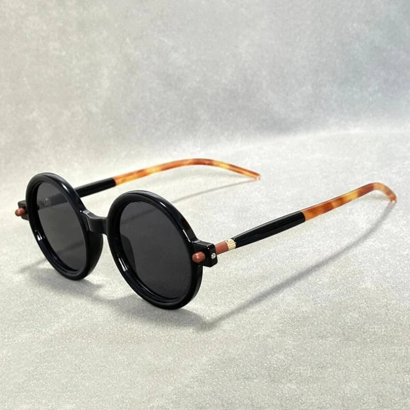 Harley Leopard Retro Sunglasses