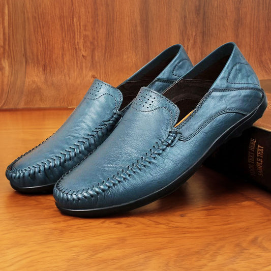 Aurelio Italian 100% Genuine Leather Loafers