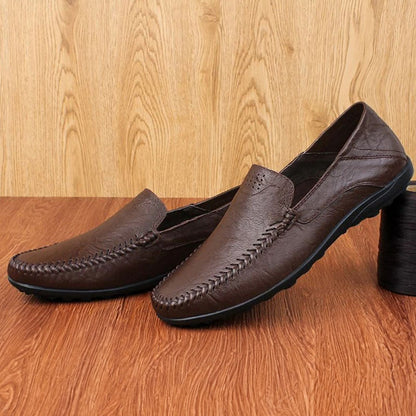 Aurelio Italian 100% Genuine Leather Loafers