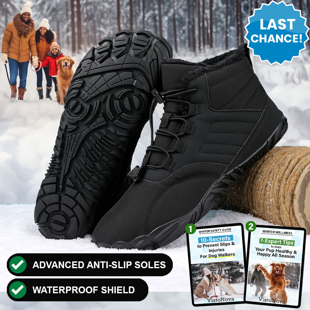 VistoNova WinterShield™ - Waterproof, Anti-Slip Boots for Safe Dog Walks