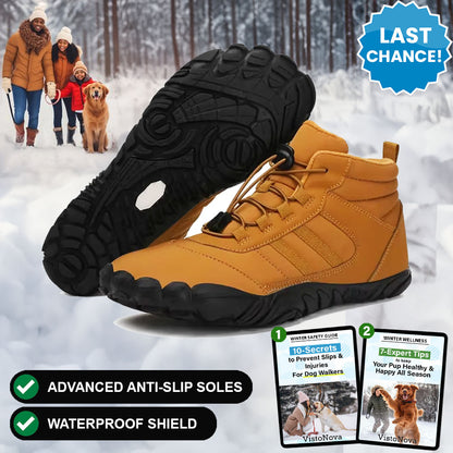 VistoNova WinterShield™ - Waterproof, Anti-Slip Boots for Safe Dog Walks