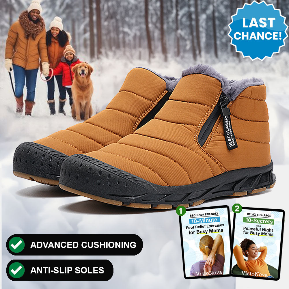 VistoNova WinterShield™ - Waterproof, Anti-Slip Boots for Safe Dog Walks