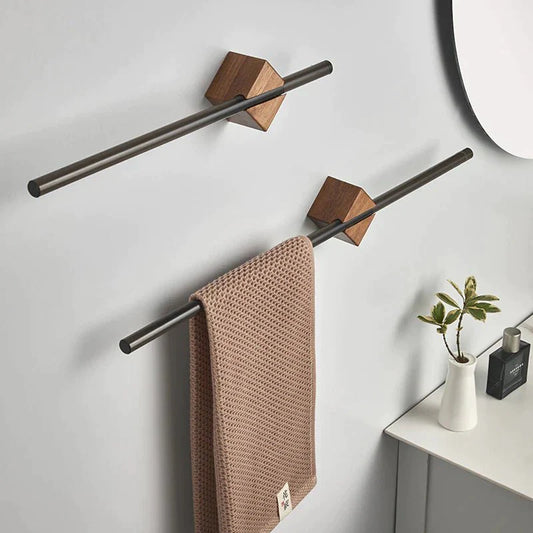 Madison Elm Sleek Bath Towel Holder