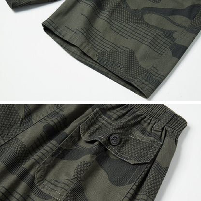 North Royal 100% Cotton Camo Shorts