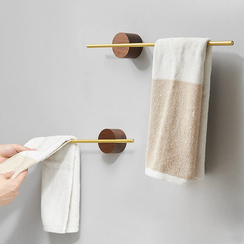 Madison Elm Sleek Bath Towel Holder